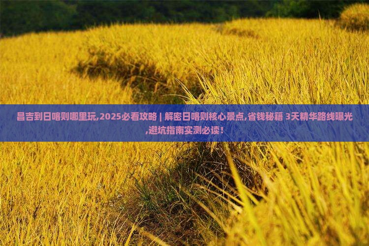 昌吉到西藏日喀则哪里玩