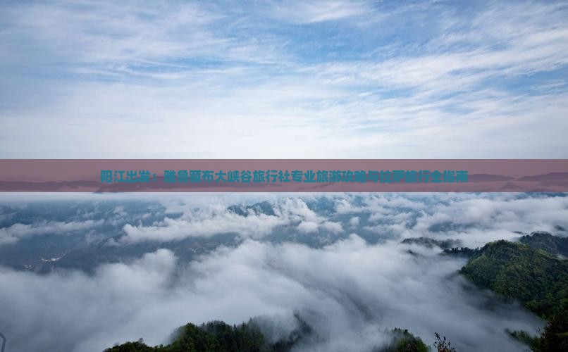 阳江出发：雅鲁藏布大峡谷旅行社专业旅游攻略与拉萨旅行全指南