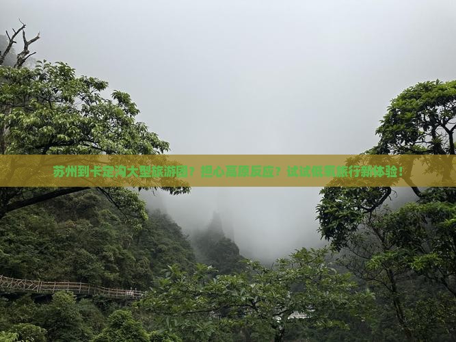 苏州到卡定沟大型旅游团？担心高原反应？试试低氧旅行新体验！