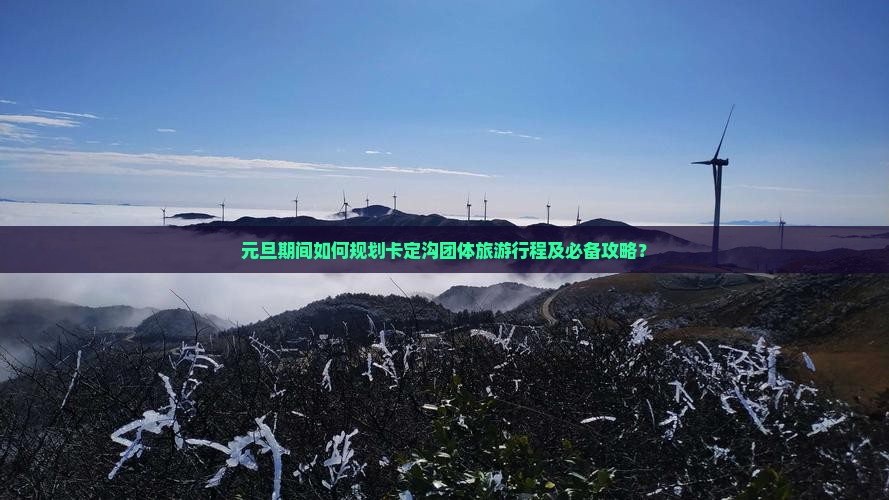 元旦期间如何规划卡定沟团体旅游行程及必备攻略？