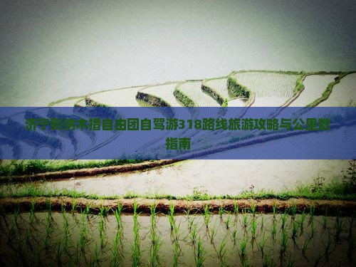 济宁到纳木措自由团自驾游318路线旅游攻略与公里数指南