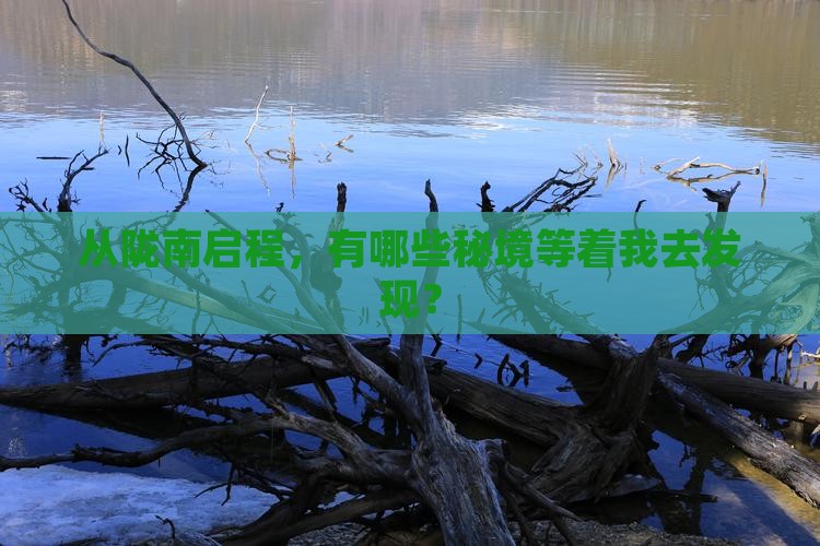 从陇南启程，有哪些秘境等着我去发现？