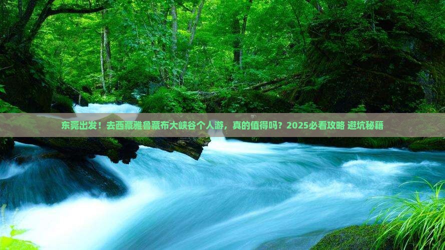 东莞去西藏雅鲁藏布大峡谷个人游