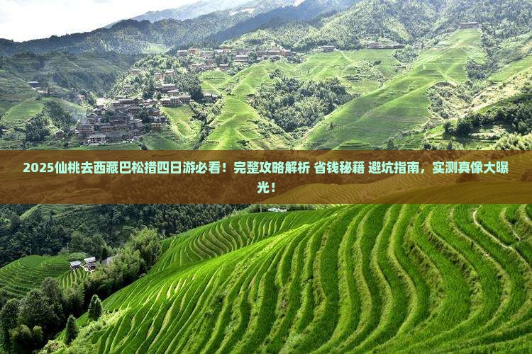 仙桃去西藏巴松措四日游
