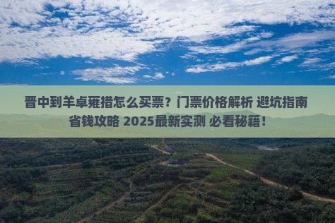 晋中到西藏羊卓雍措门票