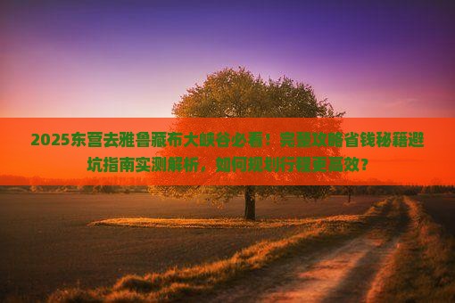 东营去西藏雅鲁藏布大峡谷必去地