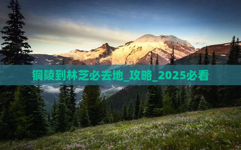 铜陵到西藏林芝必去地