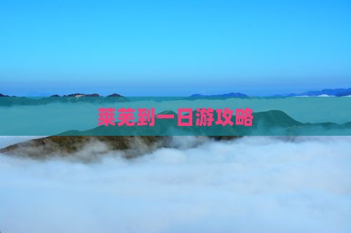 莱芜到一日游攻略