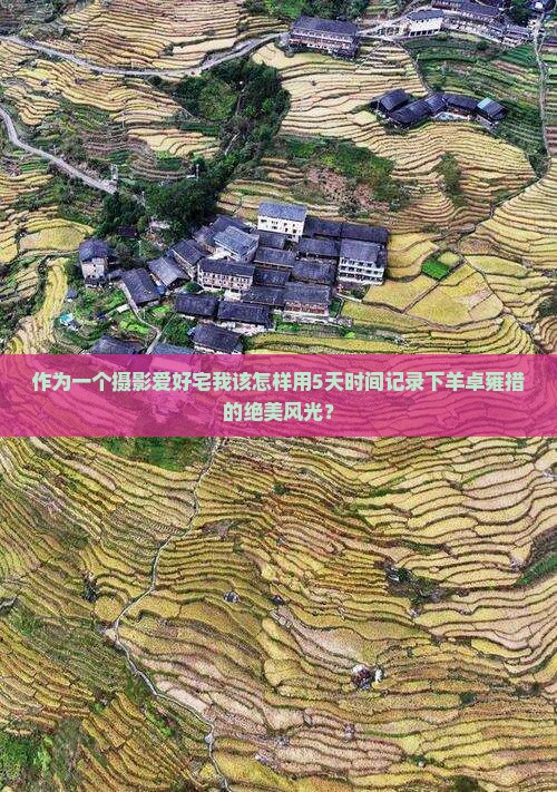 作为一个摄影爱好宅我该怎样用5天时间记录下羊卓雍措的绝美风光？