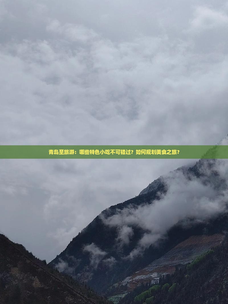 青岛至旅游：哪些特色小吃不可错过？如何规划美食之旅？