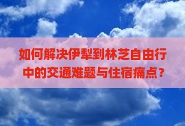 如何解决伊犁到林芝自由行中的交通难题与住宿痛点？