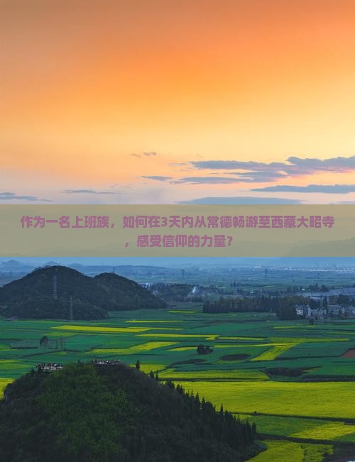 常德到西藏大昭寺三日游
