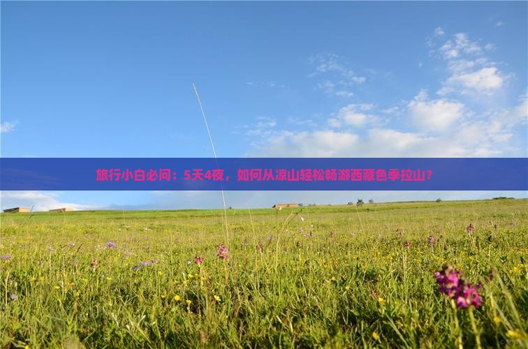凉山到西藏色季拉山自由团