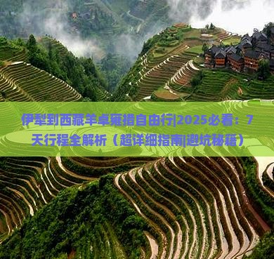 伊犁到西藏羊卓雍措自由行