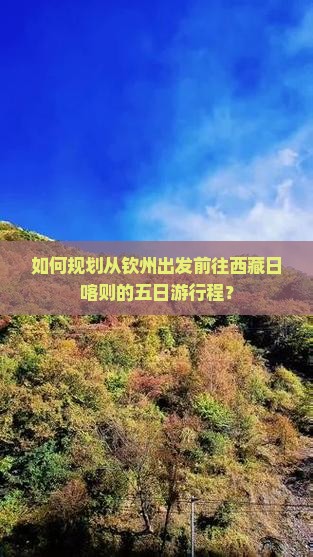 钦州到西藏日喀则五日游