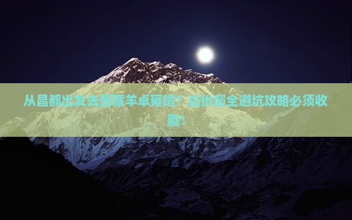 昌都到西藏羊卓雍措攻略