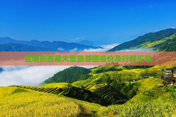 昆明到西藏大型旅游团