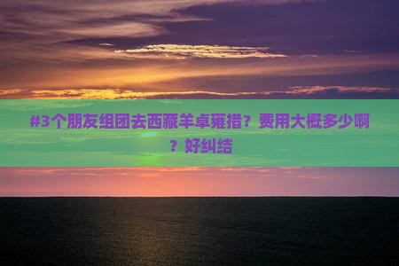 周口去西藏羊卓雍措团体旅游