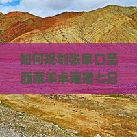 张家口去西藏羊卓雍措七日游
