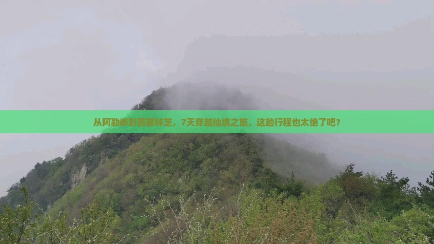 阿勒泰到西藏林芝七日游