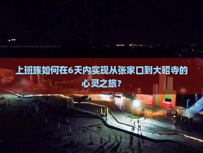 张家口去西藏大昭寺六日游