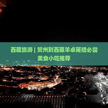 贺州到西藏羊卓雍措旅游小吃