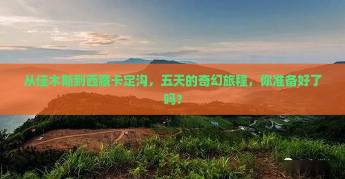 佳木斯去西藏卡定沟五日游