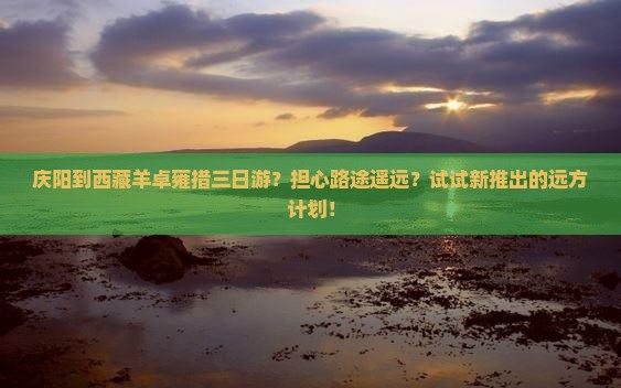 庆阳去西藏羊卓雍措三日游