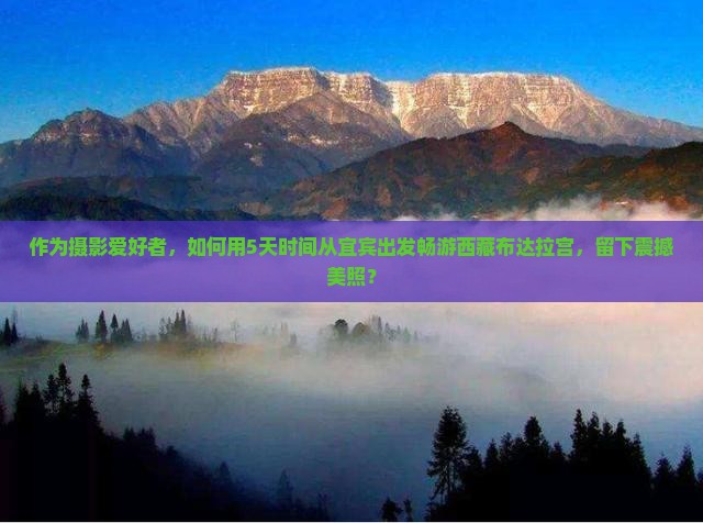 宜宾到西藏布达拉宫旅游