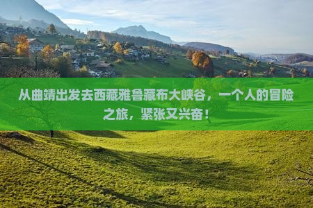 曲靖去西藏雅鲁藏布大峡谷个人游