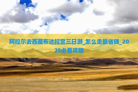 阿拉尔去西藏布达拉宫三日游