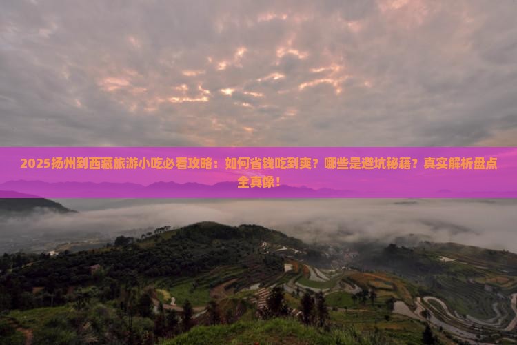 扬州到西藏旅游小吃