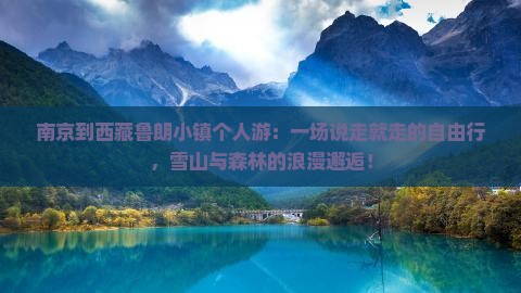 南京到西藏鲁朗小镇个人游