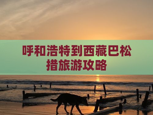 呼和浩特到西藏巴松措门票