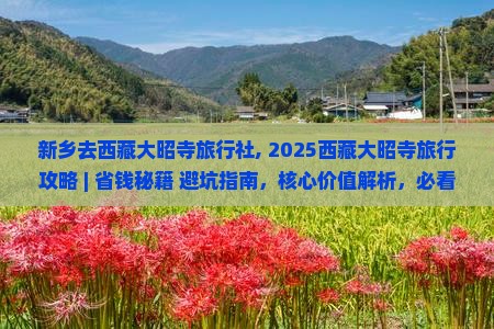 新乡去西藏大昭寺旅行社