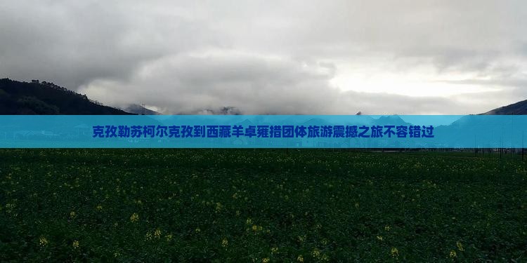 克孜勒苏柯尔克孜到西藏羊卓雍措团体旅游
