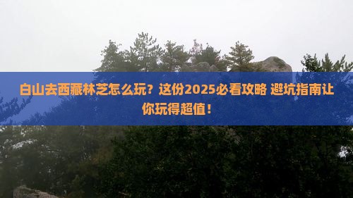 白山去西藏林芝哪里玩
