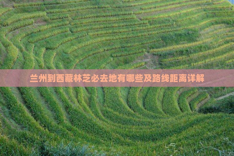 兰州到西藏林芝必去地