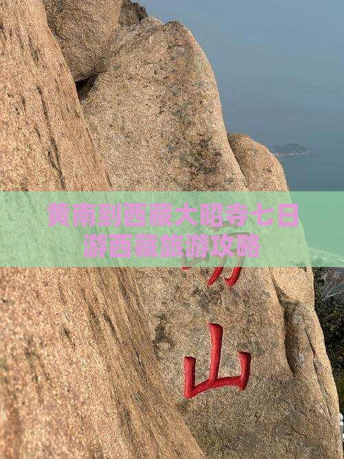 黄南到西藏大昭寺七日游