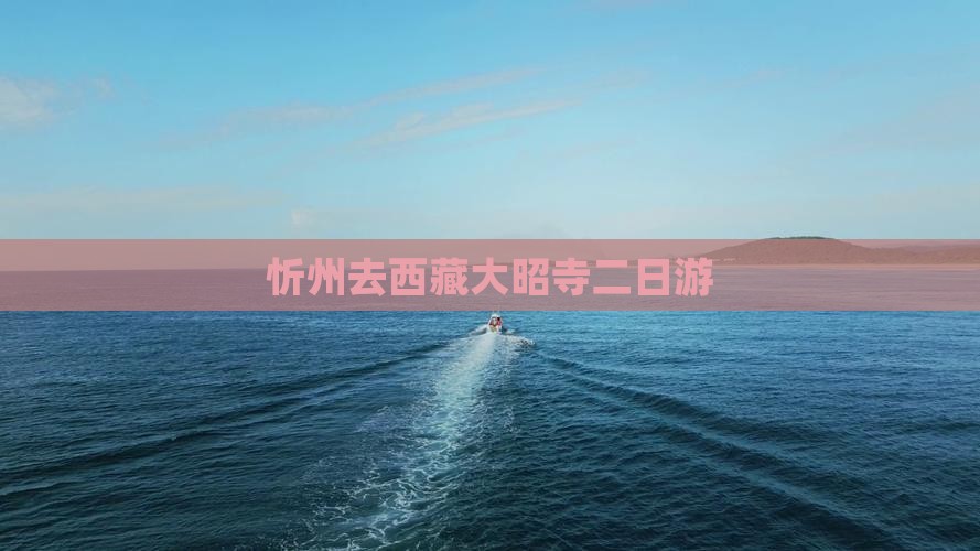 忻州去西藏大昭寺二日游