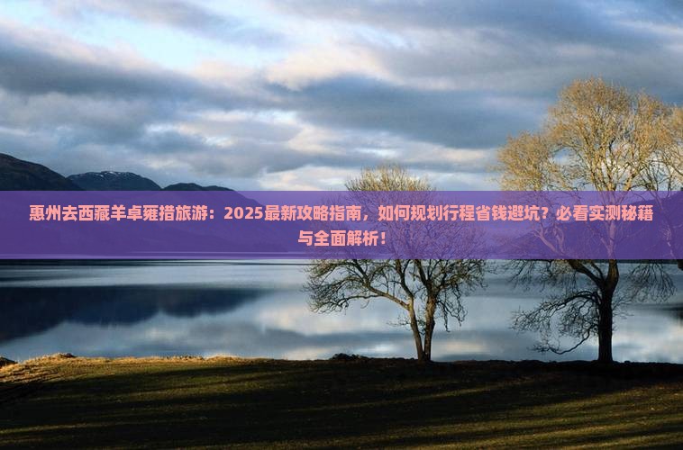 惠州去西藏羊卓雍措旅游