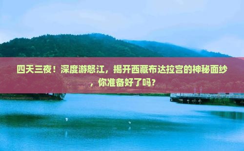 怒江去西藏布达拉宫四日游