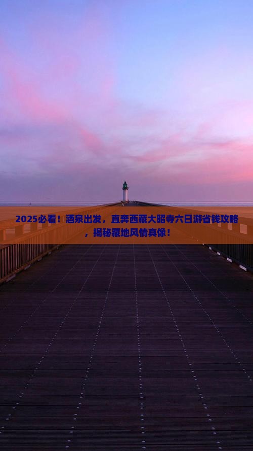 酒泉去西藏大昭寺六日游