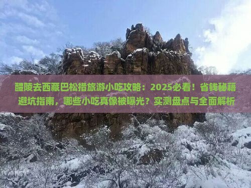 醴陵去西藏巴松措旅游小吃