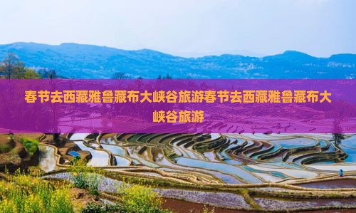 春节去西藏雅鲁藏布大峡谷旅游