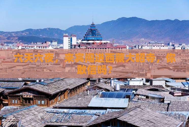 来宾到西藏大昭寺六日游