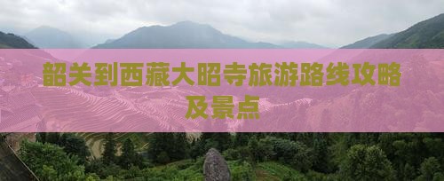 韶关到西藏大昭寺景点