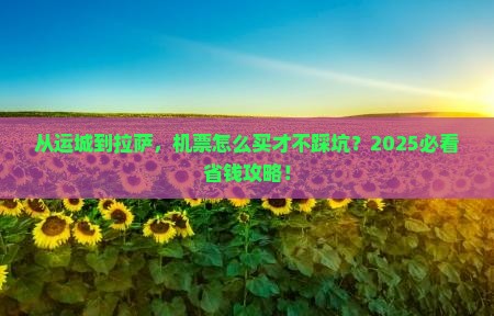 运城去西藏拉萨门票