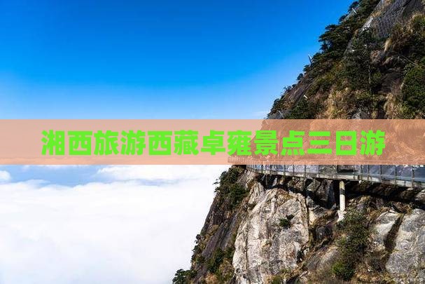 湘西去西藏羊卓雍措三日游