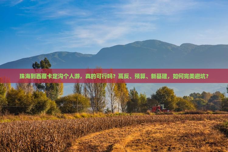 珠海到西藏卡定沟个人游
